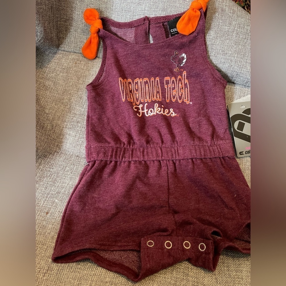 Girls Colosseum Virginia Tech 6/12 Months - New